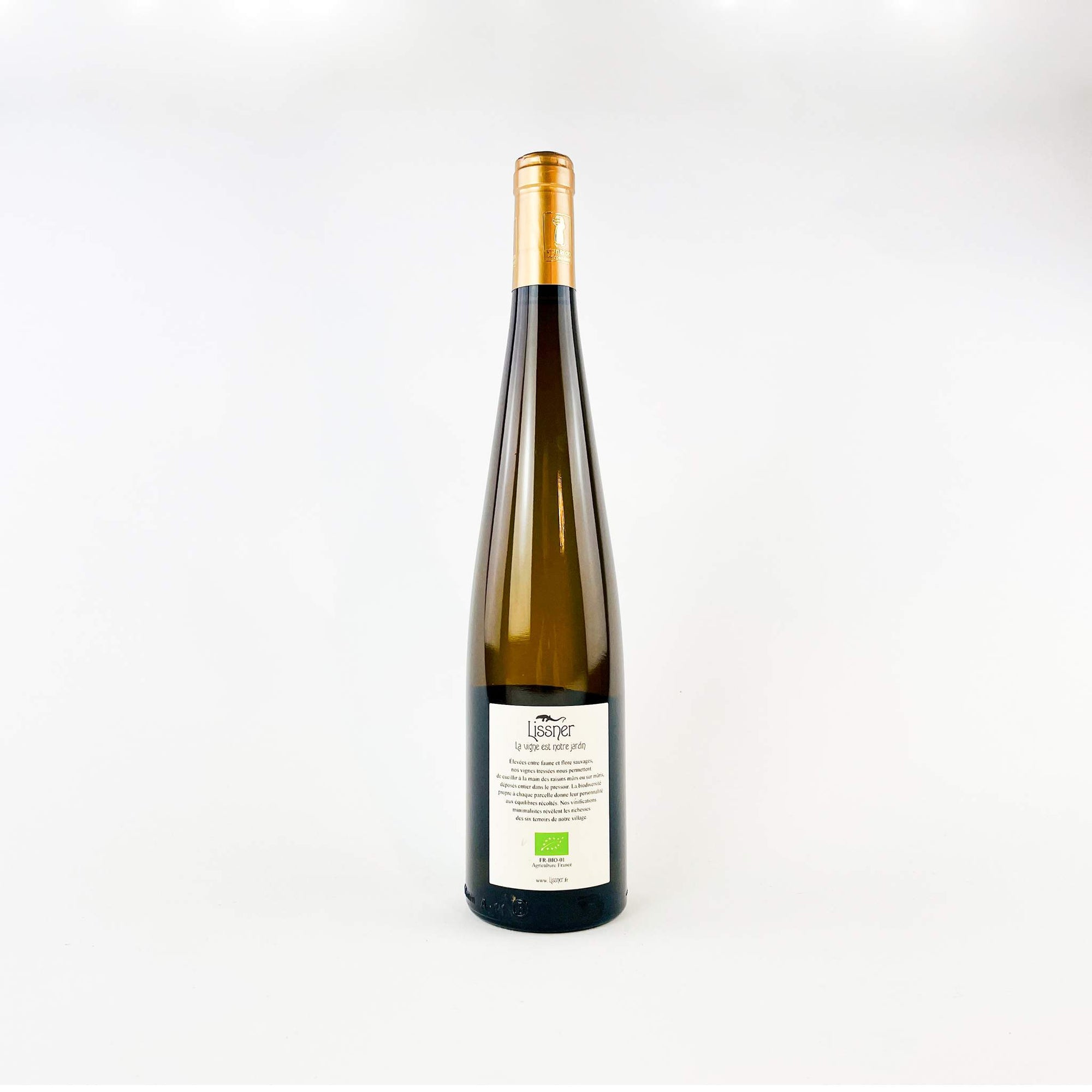 Domaine Lissner Gewürztraminer Altenberg White Natural Orange wine back view