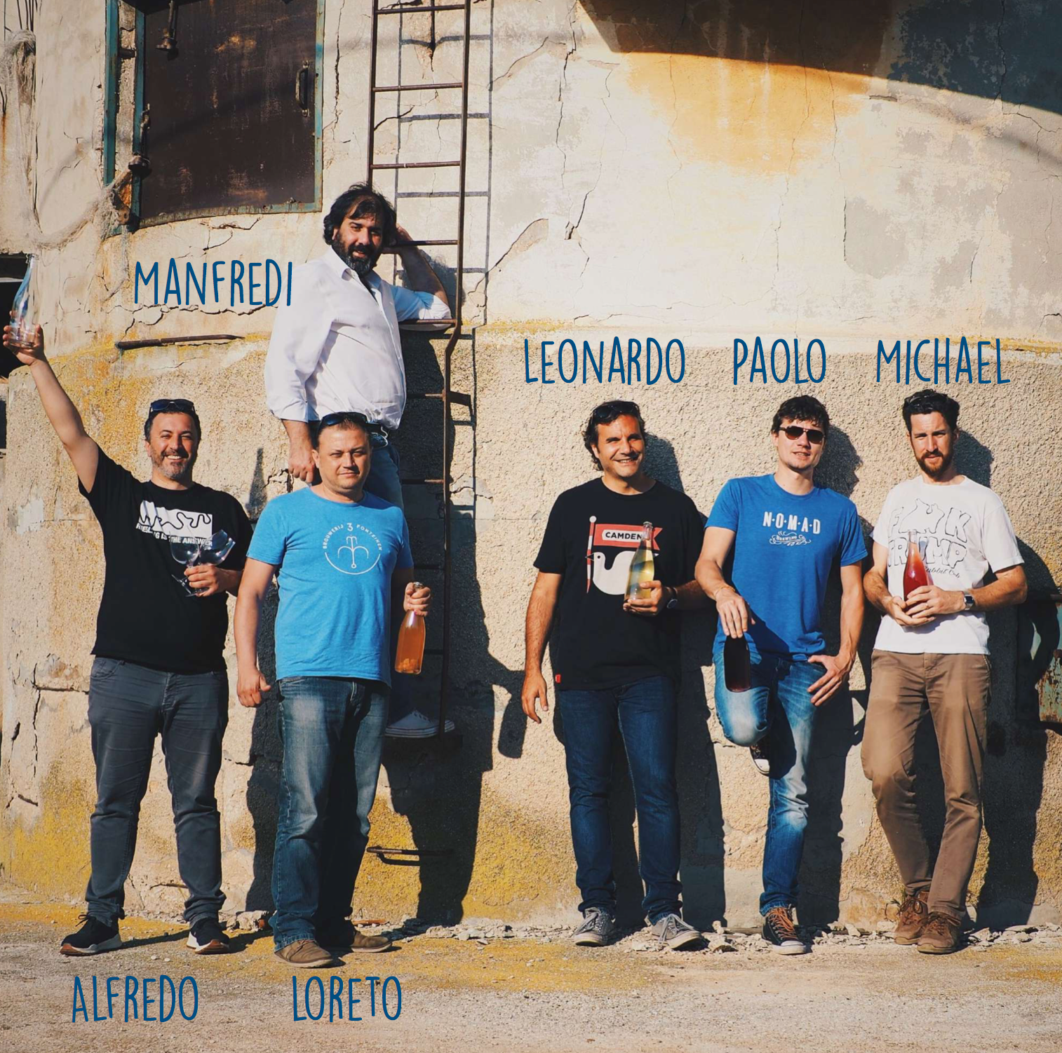 Masseria La Cattiva, Alfredo, Loreto, Leonardo, Paolo, Michael, Manfredi, Apulia, Puglia, Apulien, Italien, natural winemaker, natural wine, Italy