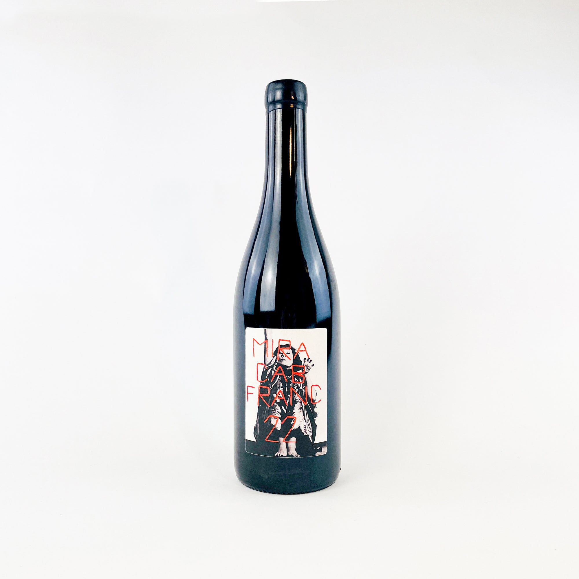 MIRA Nestarec Natural Cabernet Franc Red Wine Bottle Front View