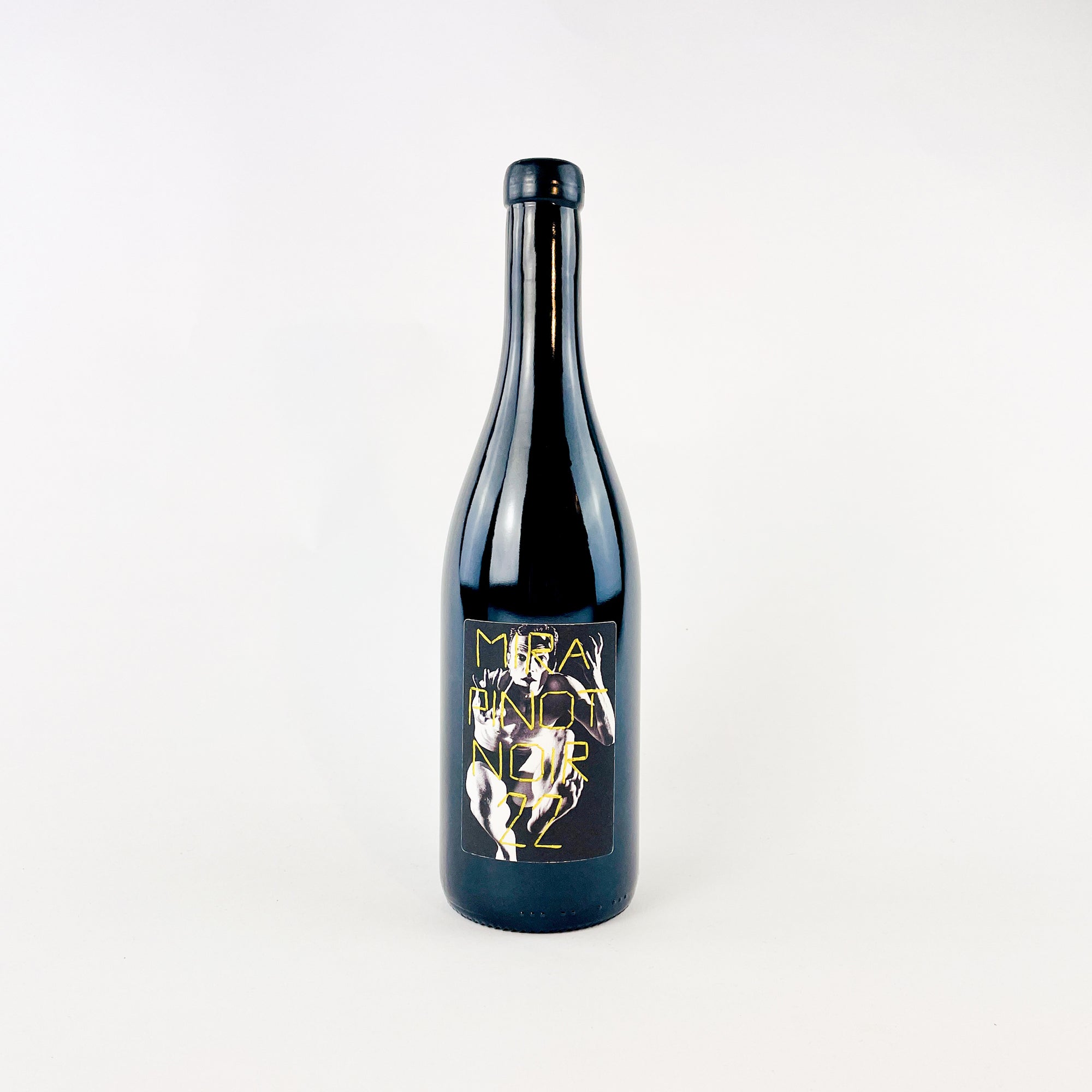 Pinot Noir MIRA Nestarec Natural Red Wine Bottle from Czechia front view