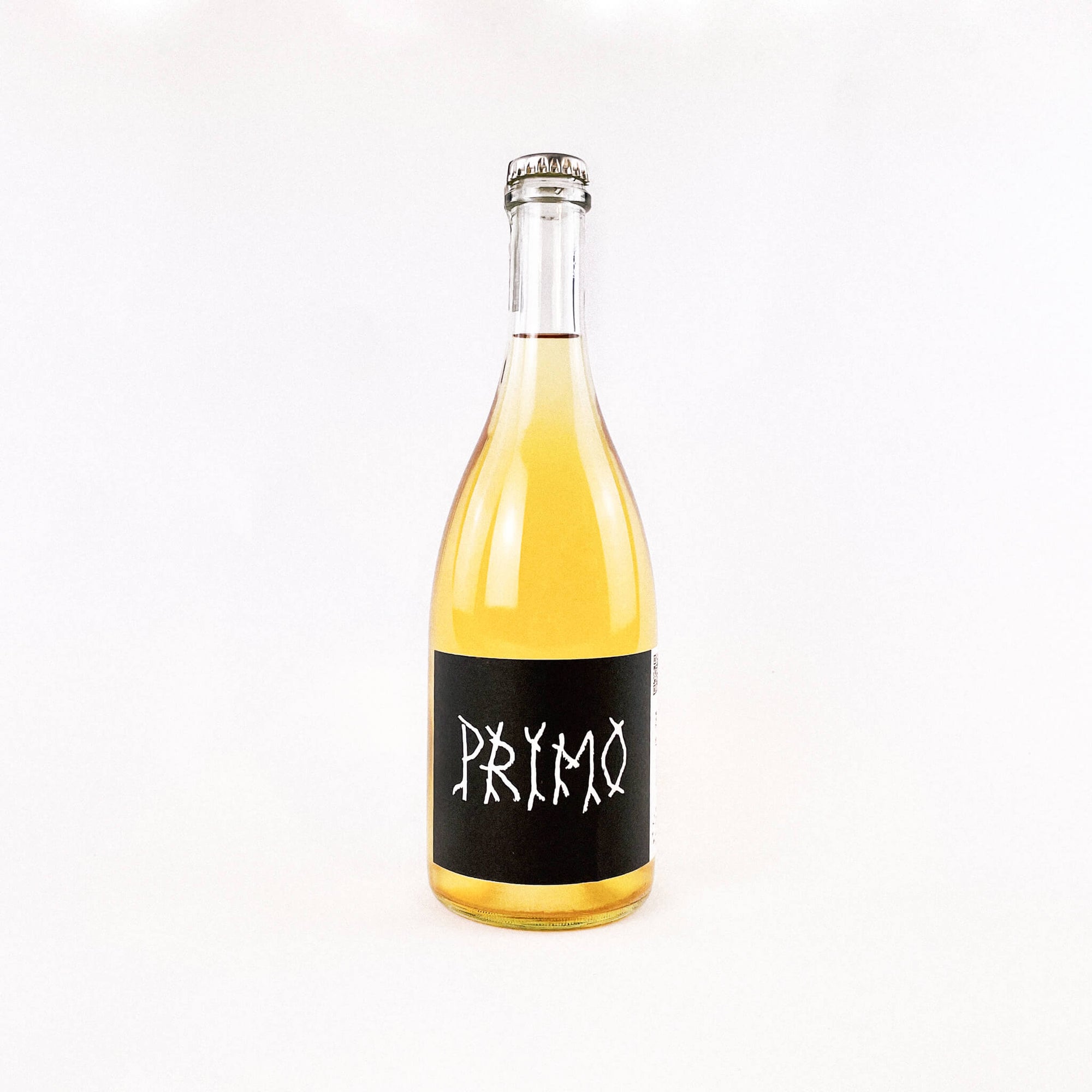 Montepiatti Primo Pet Nat Bottle of Natural Sparkling Wine front view
