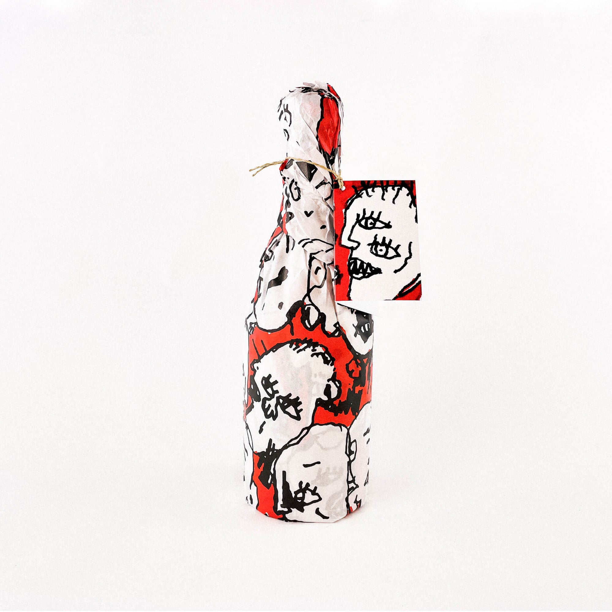 Montepiatti Primo Pet Nat Wrapped Bottle of Natural Sparkling Wine