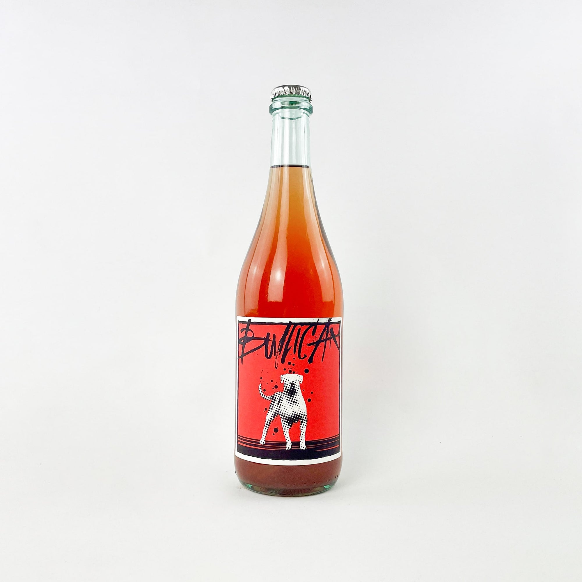 A Bottle Of Natural Wine Pét Nat Bullican by Canlibero Front View