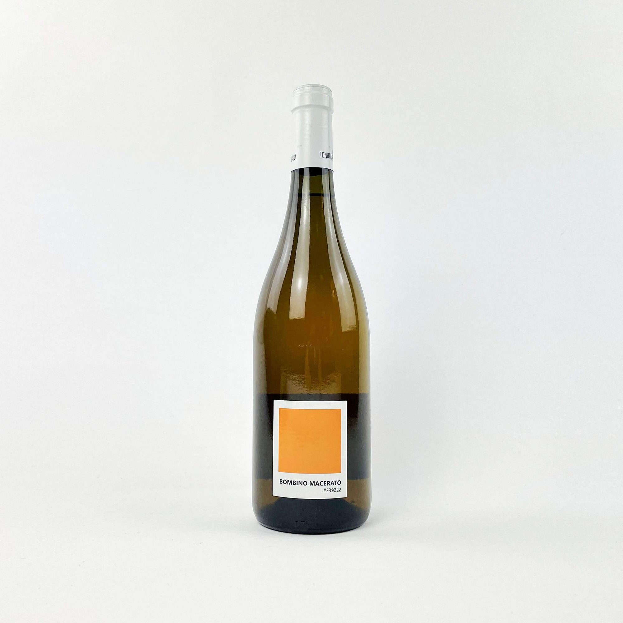 A Bottle Of Orange Macerated Wine Bombino Macerato by Tenuta de Maio