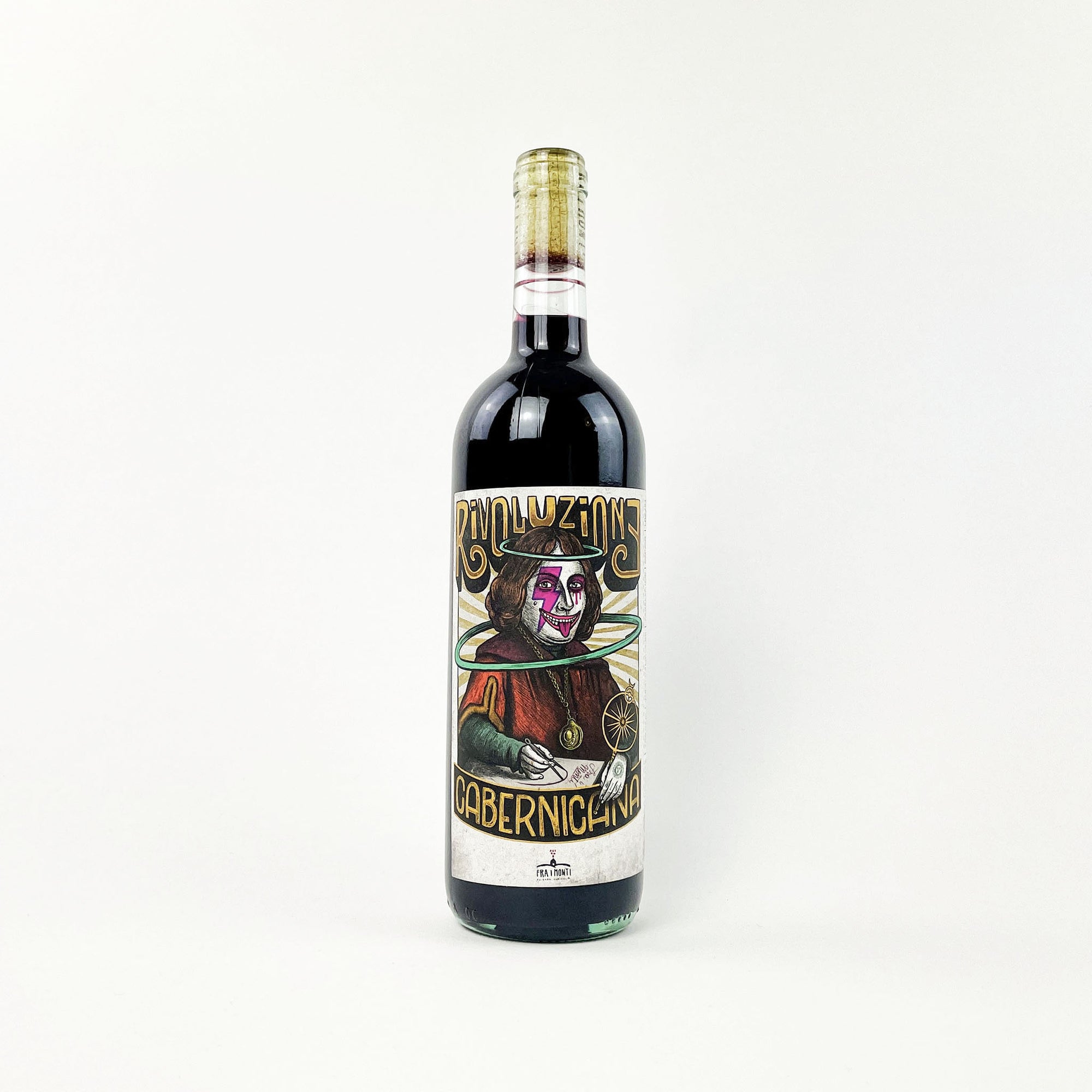 Fra I Monti Rivoluzione Cabernicana natural red wine bottle