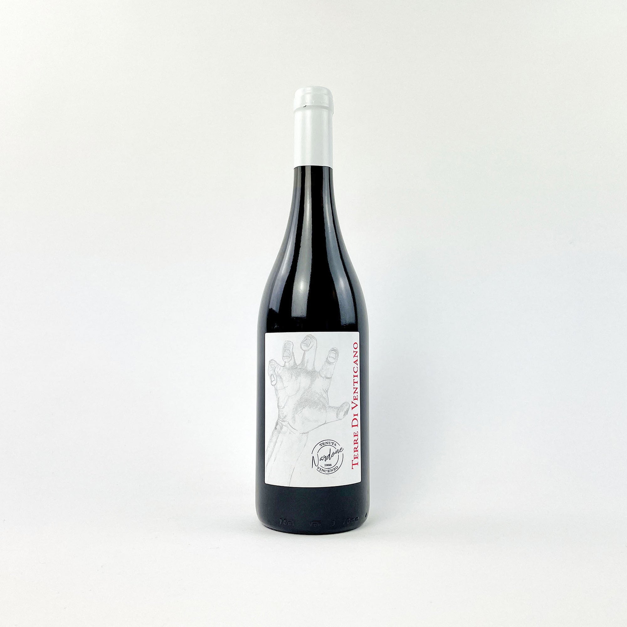 Terre Di Venticano Pupo Tenuta Nardone Bottle Of Red Natural wine Rotwein Flasche Naturwein